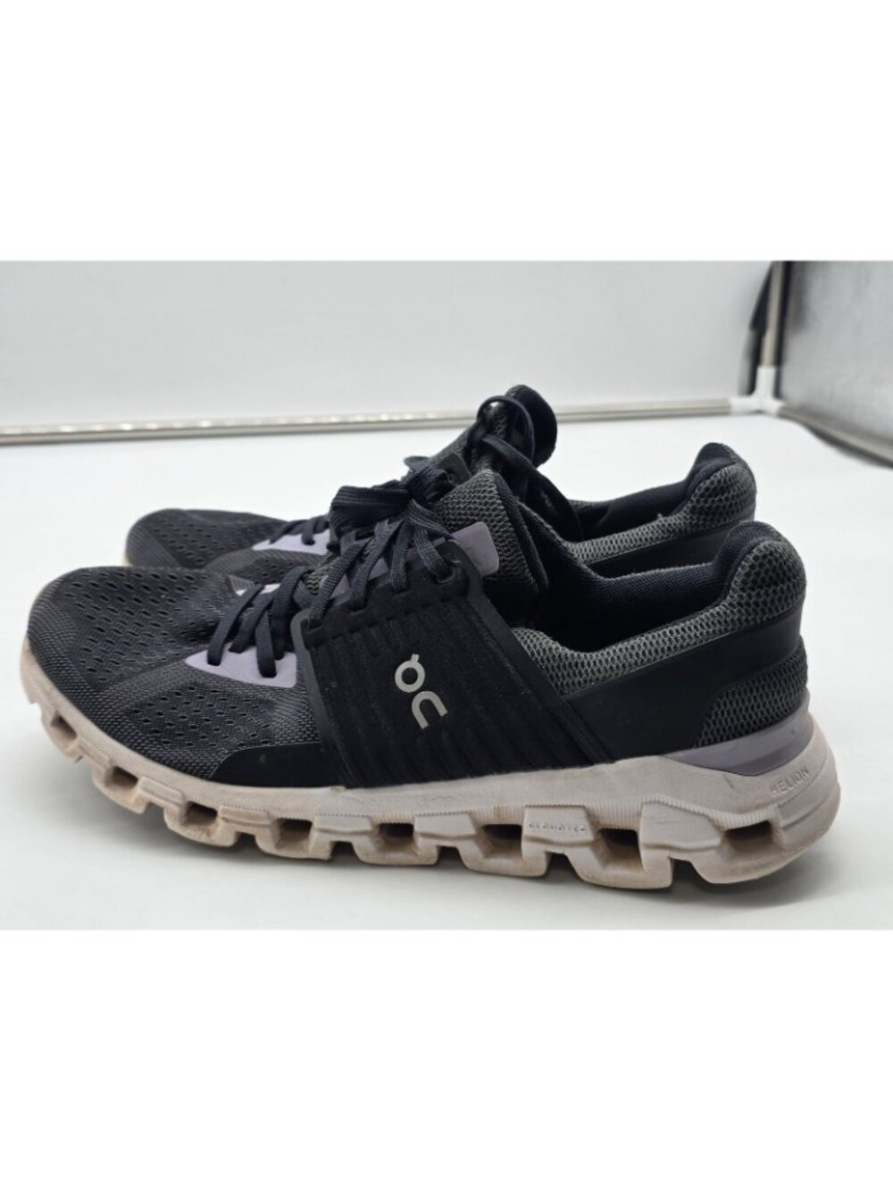 On Cloudswift Shoes Womens Size 10 Black Mesh Running Sneakers CloudTec Athletic - Picture 5 of 11